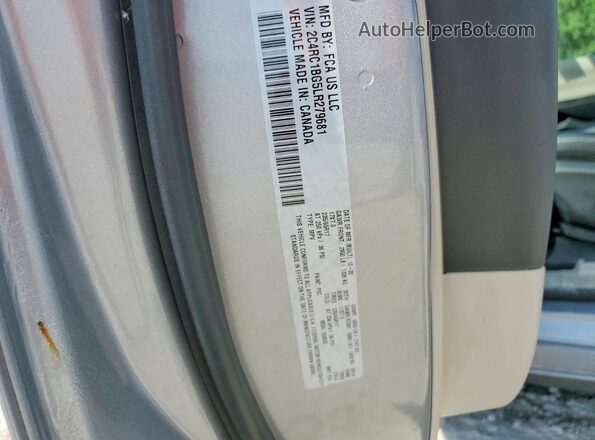 2C4RC1BG5LR279681 2020 CHRYSLER PACIFICA Silver Панорамний вид салону 360°