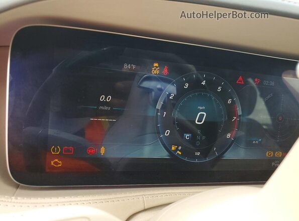 WDDUG8GB2JA396940 2018 MERCEDES-BENZ S Серый Вид задних сидений