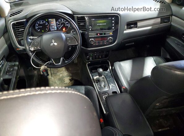 JA4AZ3A3XKZ018552 2019 MITSUBISHI OUTLANDER Белый Вид щитка приборов