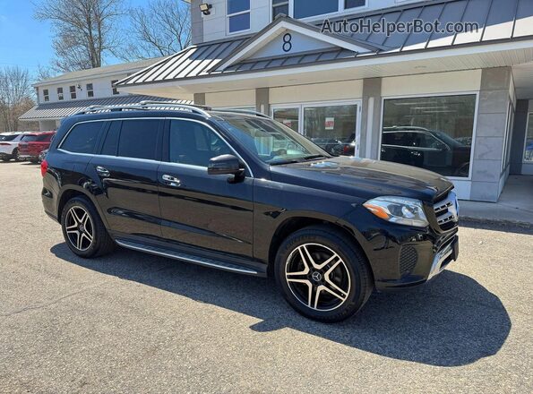 4JGDF6EE9HA776474 2017 MERCEDES-BENZ GLS Black Հետևի ձախ