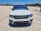2016 Land Rover Range Rover Sport Hse White vin: SALWR2VF4GA560335