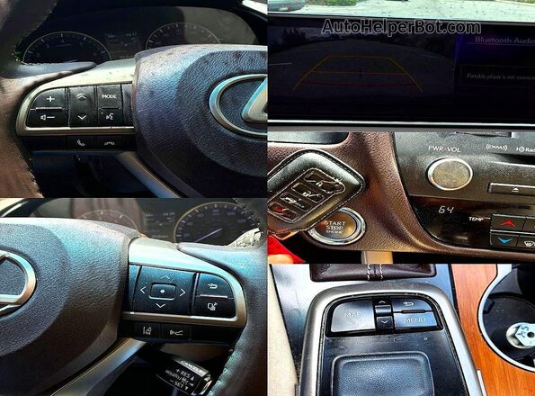 2T2ZZMCA9JC095914 2018 LEXUS RX Black Widok naklejki z numerem VIN