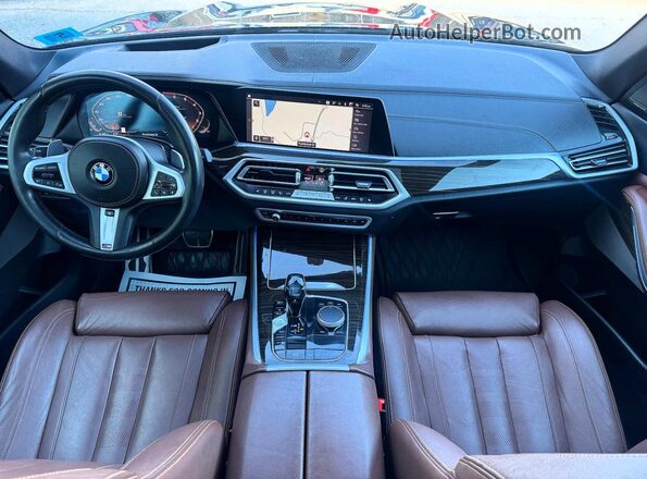5UXJU4C07LLE45304 2020 BMW X5 Синий Вид щитка приборов