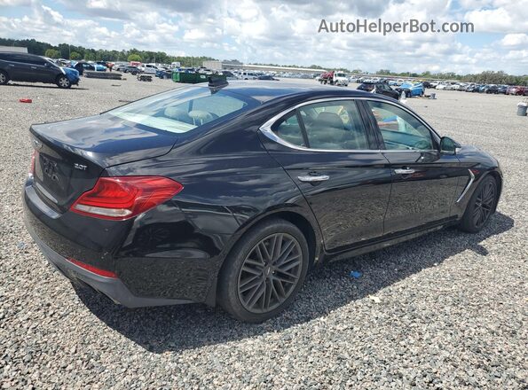 KMTG34LA6KU021479 2019 GENESIS G70 Черный Передняя правая четверть