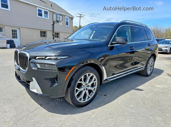 5UX23EM04S9Y27987 2025 BMW X7 Черный Задняя левая четверть