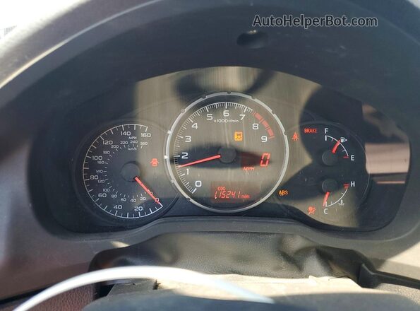 JF1ZCAB14H9603007 2017 SUBARU BRZ Black Widok tylnych siedzeń