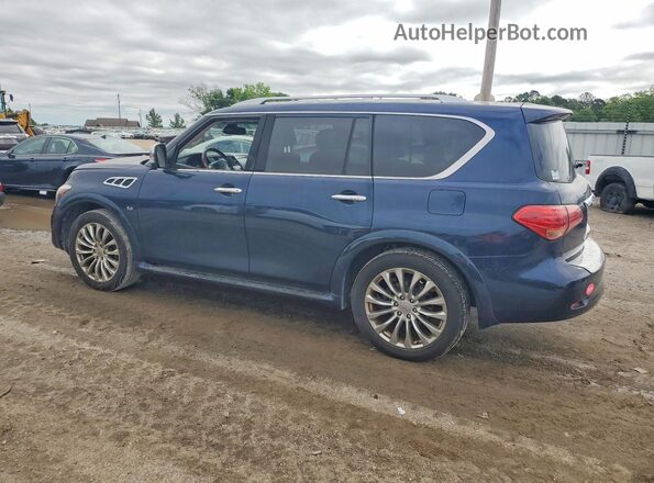JN8AZ2NF2H9641441 2017 INFINITI QX80 Blue Tył prawy