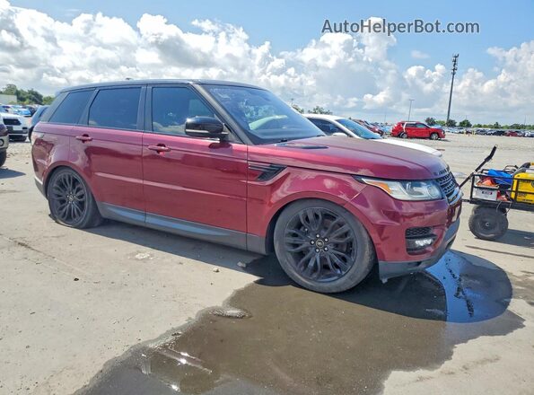 SALWR2PF5GA653586 2016 LAND ROVER RANGE ROVER Красный Вид спереди