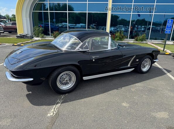 20867S11680 1962 CHEVROLET CORVETTE Black Tył prawy