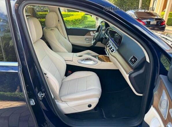 4JGFB4JB5NA765004 2022 MERCEDES-BENZ GLE Blue Вид панелі приладів