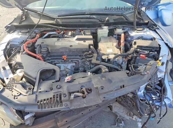 JHMCR6F56HC007858 2017 HONDA ACCORD Blue Vista del compartimento del motor