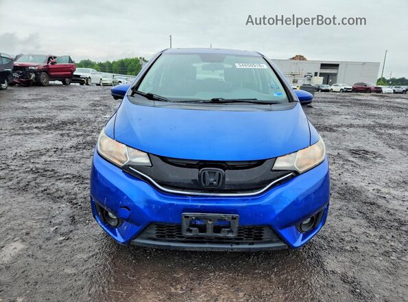 JHMGK5H79GS015729 2016 HONDA FIT Blue Հետևի տեսք