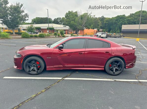 2C3CDXCT4PH504920 2023 DODGE CHARGER Maroon 360 interior view