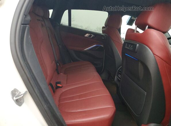 5UXCY4C00L9D49475 2020 BMW X6 Белый Вид подкапотного пространства