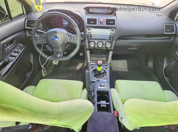 JF1VA2W66J9819236 2018 SUBARU WRX White Սարքավորումների վահանակի տեսք