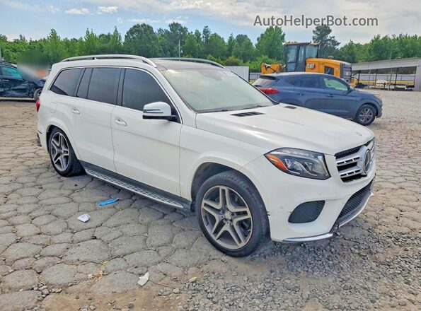 4JGDF7DE9HA890384 2017 MERCEDES-BENZ GLS White Widok z przodu