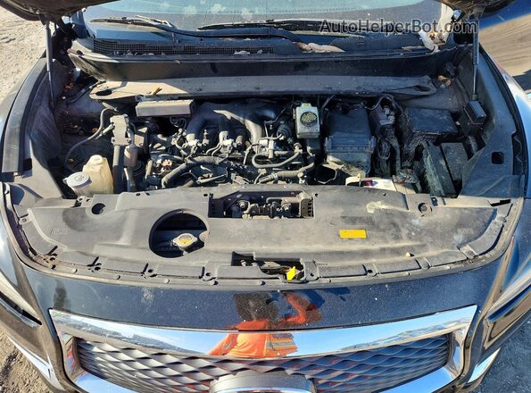 5N1DL0MN4HC518486 2017 INFINITI QX60 Черный Вид подкапотного пространства
