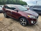 2017 Kia Sorento Ex Бордовый vin: 5XYPH4A17HG211823