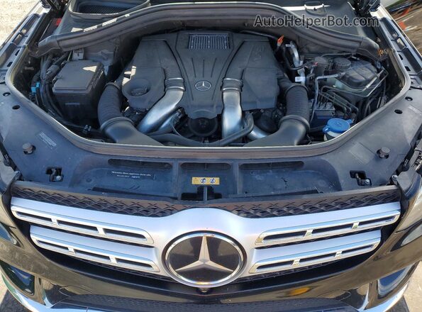 4JGDF7DE5HA844082 2017 MERCEDES-BENZ GLS Черный Вид наклейки с VIN-кодом