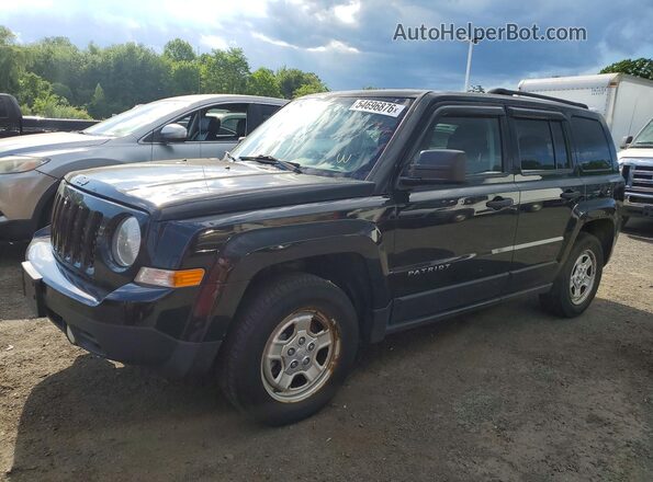 1C4NJPBA1GD807745 2016 JEEP PATRIOT Black Front left