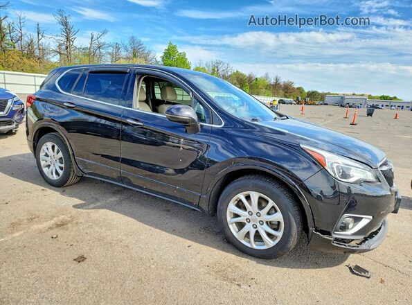 LRBFXBSA3KD009504 2019 BUICK ENVISION Черный Вид спереди