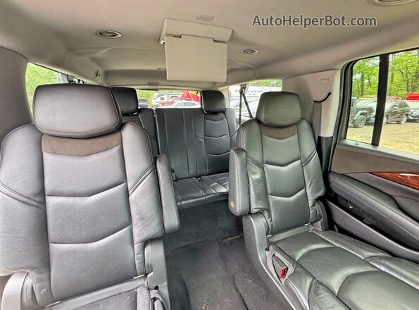 1GYS4JKJ1GR111858 2016 CADILLAC ESCALADE Black Панорамний вид салону 360°