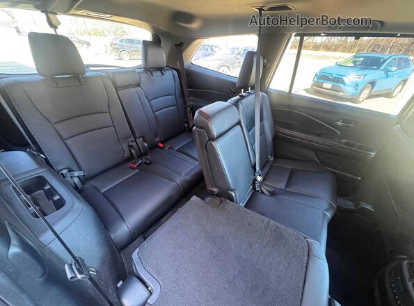 5FNYF6H24MB096457 2021 HONDA PILOT Черный Вид подкапотного пространства