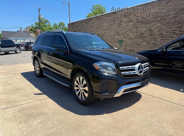 4JGDF6EE9HA837080 2017 MERCEDES-BENZ GLS-CLASS Черный Задняя левая четверть