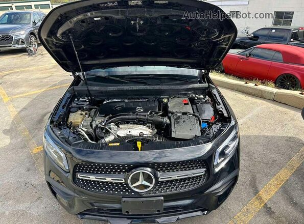 W1N4M4HB9LW015464 2020 MERCEDES-BENZ GLB-CLASS Black Vista de los asientos traseros