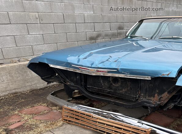 21569J100495 1970 CHEVROLET IMPALA Light Blue Front left