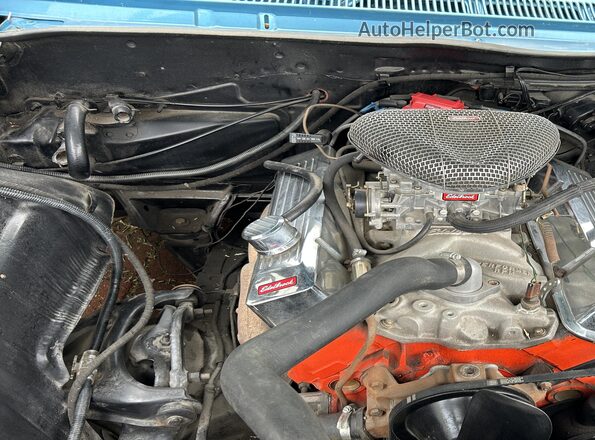 21569J100495 1970 CHEVROLET IMPALA Light Blue Rear view