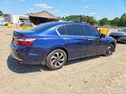2016 Honda Accord Exl Blue vin: 1HGCR3F86GA035651