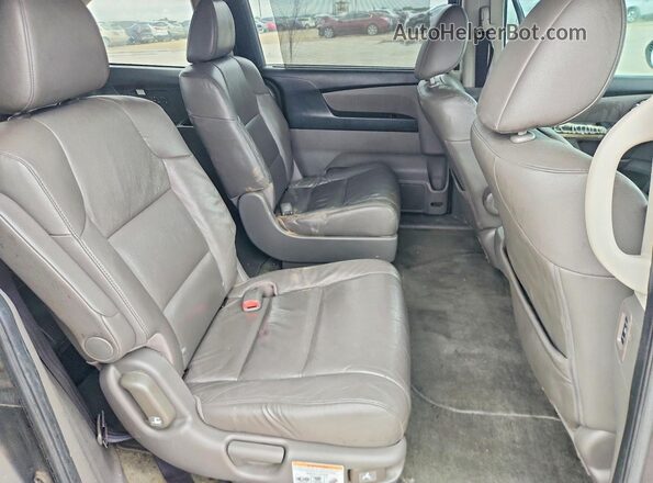 5FNRL5H66GB027591 2016 HONDA ODYSSEY Серый Вид задней части салона