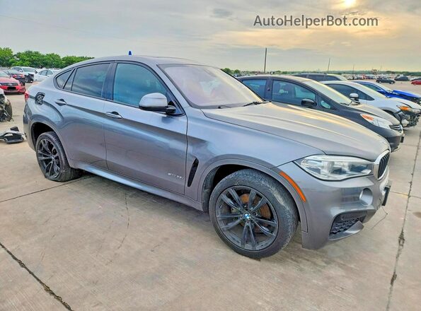 5UXKU0C59K0S97436 2019 BMW X6 Серый Вид спереди