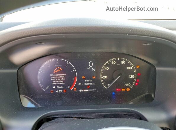 3CZRZ1H35SM722088 2025 HONDA HR-V Gray Widok tylnych siedzeń