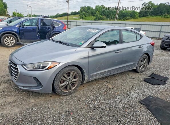 5NPD84LF7HH107269 2017 HYUNDAI ELANTRA Серый Задняя левая четверть