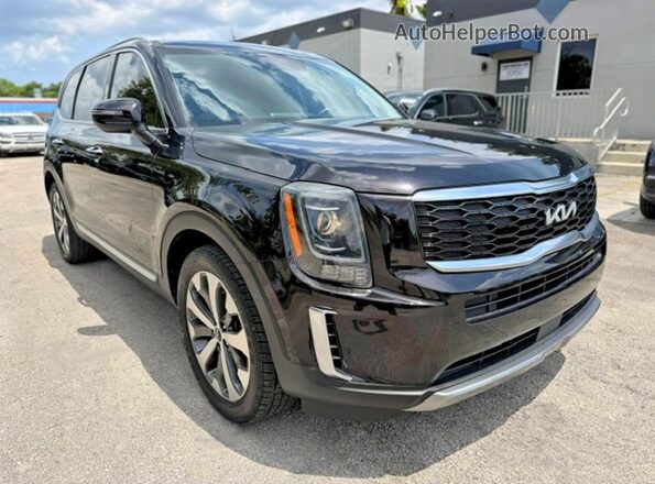 5XYP64HC4NG204790 2022 KIA TELLURIDE Black წინა ხედი