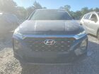 2019 Hyundai Santa Fe Se Blue vin: 5NMS2CAD6KH010976