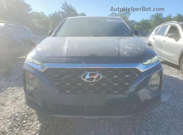 5NMS2CAD6KH010976 2019 HYUNDAI SANTA Blue Vista trasera