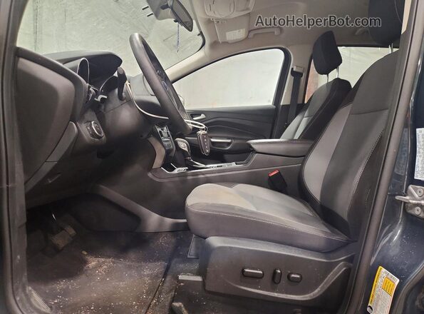1FMCU9GD0KUA86657 2019 FORD ESCAPE Синий Вид салона спереди
