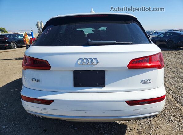 WA1ANAFY5J2135550 2018 AUDI Q5 Белый Вид салона спереди