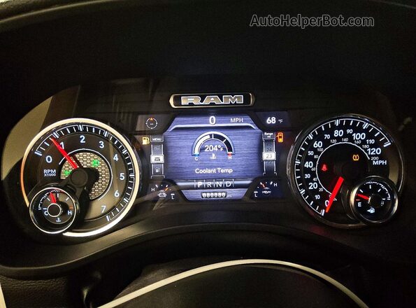 1C6RREFTXRN113098 2024 RAM 1500 Черный Вид задних сидений