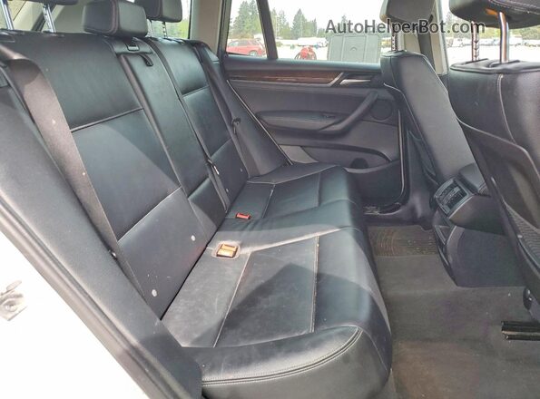 5UXWZ7C57H0T44077 2017 BMW X3 Белый Вид подкапотного пространства