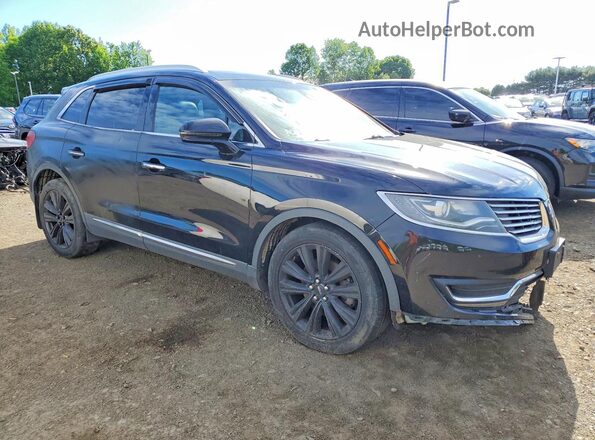 2LMPJ8LP1HBL29397 2017 LINCOLN MKX Черный Вид спереди