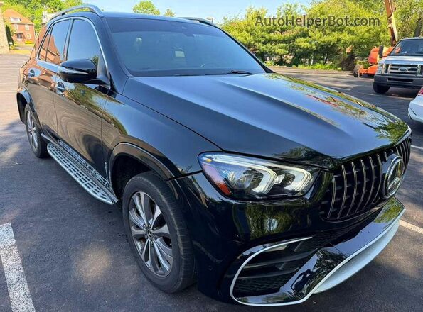 4JGFB4KB4MA477889 2021 MERCEDES-BENZ GLE Black Вид спереду