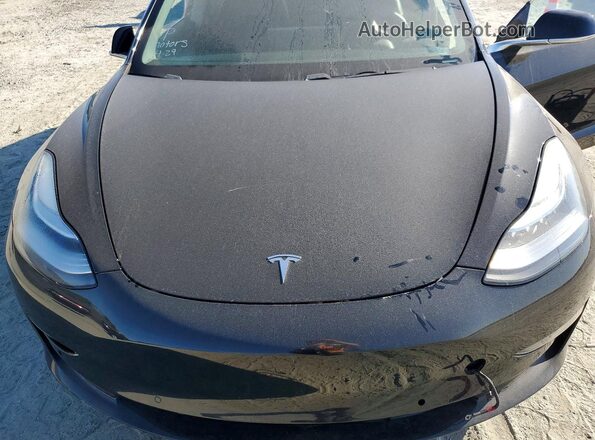 5YJ3E1EA4KF410603 2019 TESLA MODEL Черный Вид подкапотного пространства