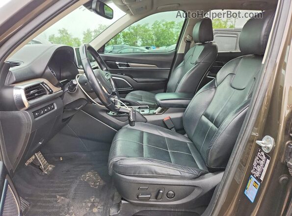 5XYP54HC2LG080731 2020 KIA TELLURIDE Green წინა პანელის ხედი