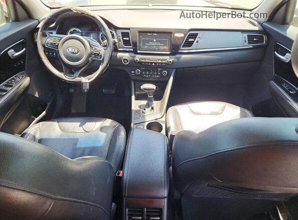 KNDCE3LC3H5090507 2017 KIA NIRO Серый Вид щитка приборов