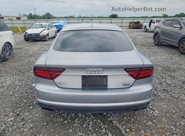 WAUWGAFCXGN032140 2016 AUDI A7 Серебряный Вид салона спереди