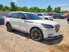2022 Lincoln Aviator Reserve White vin: 5LM5J7WCXNGL08359
